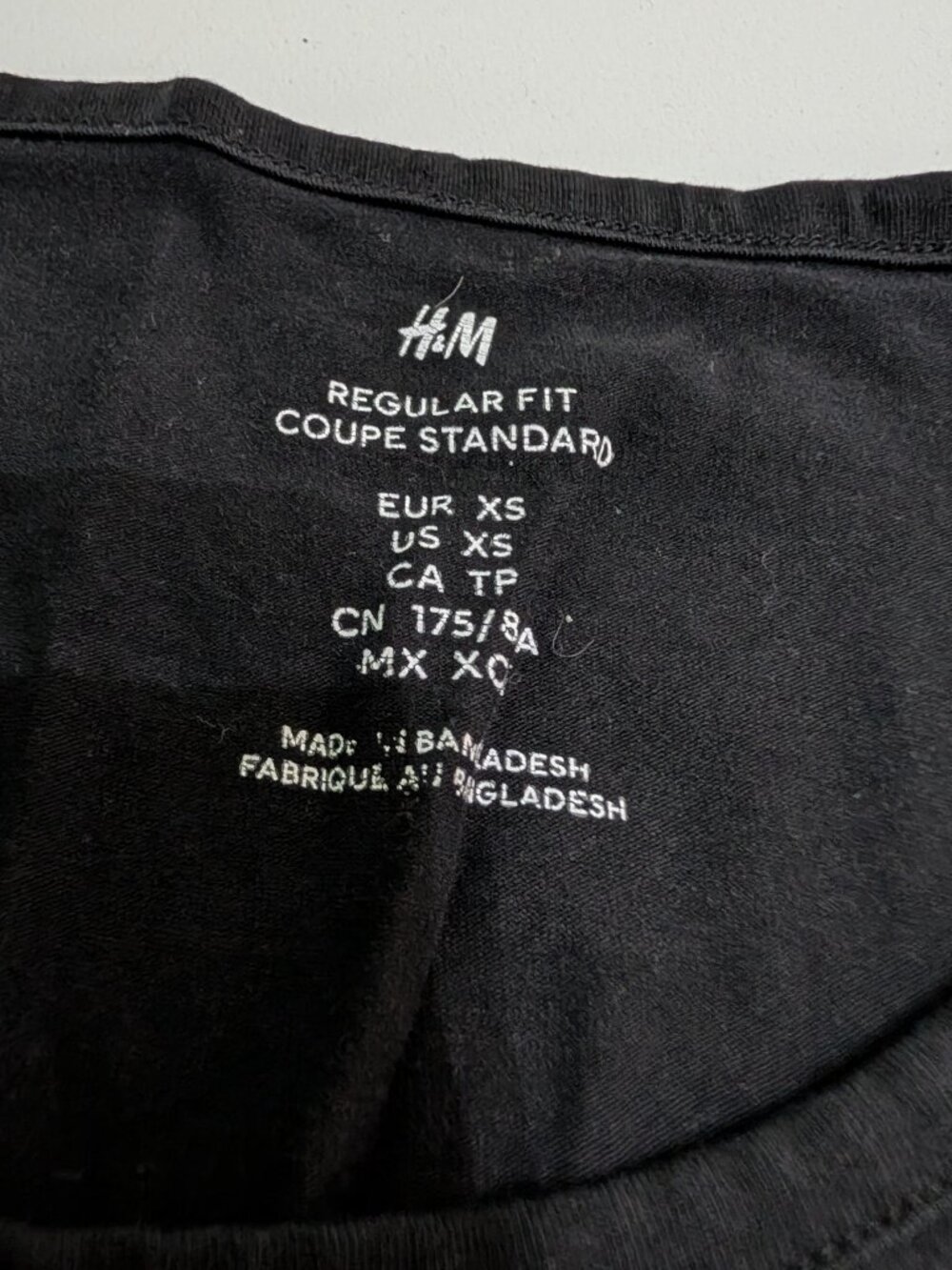 H & M Tank Top X-small in Black - Picture 3 of 8